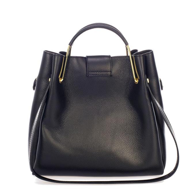 Bolso de piel auténtica PONZA 