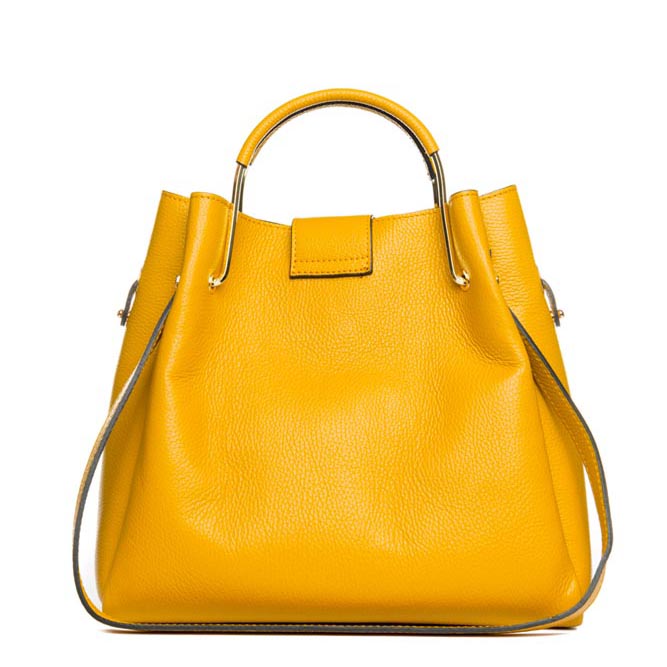 Bolso de piel auténtica PONZA 