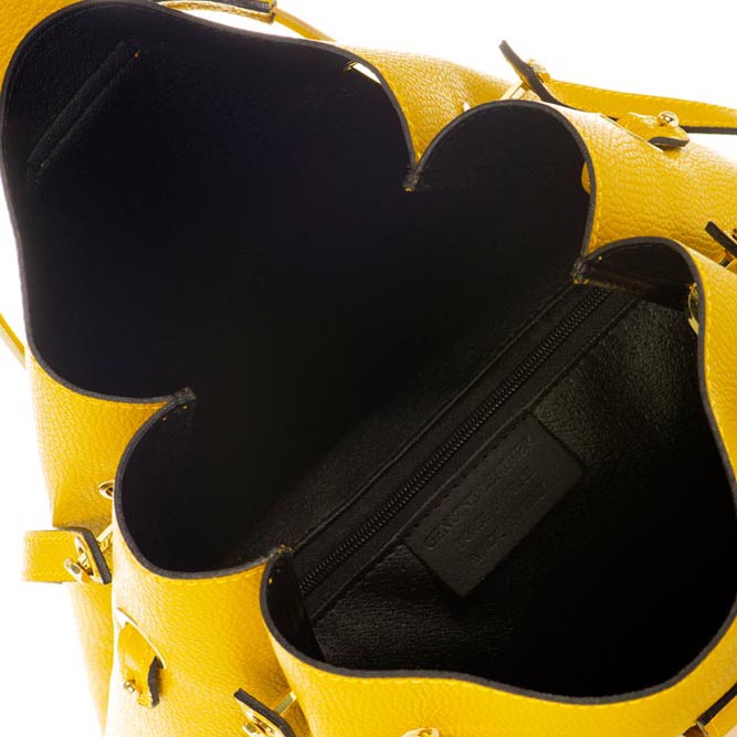 Bolso de piel auténtica PONZA 
